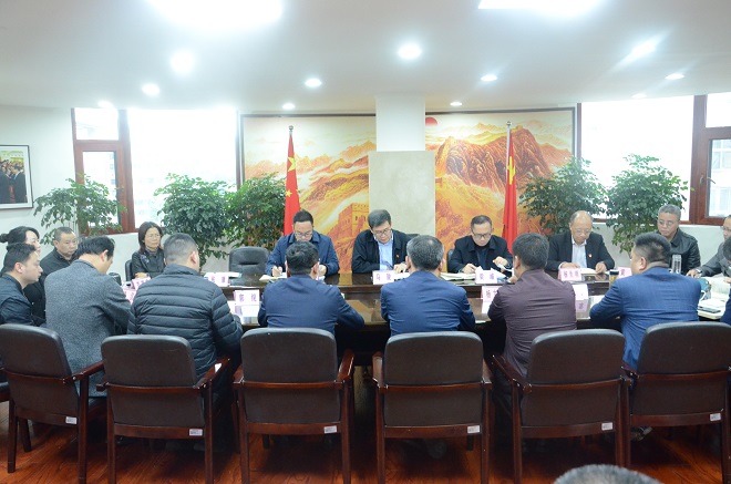 图为新提任和晋升干部集体谈心谈话会现场 图为新提任和晋升干部集体谈心谈话会现场