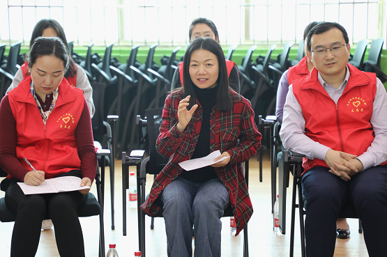 图为宋峥嵘巡视员讲话