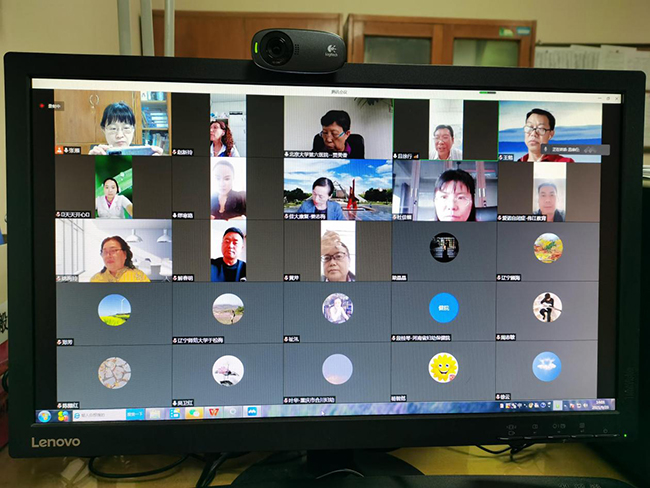 图为线上会议截图