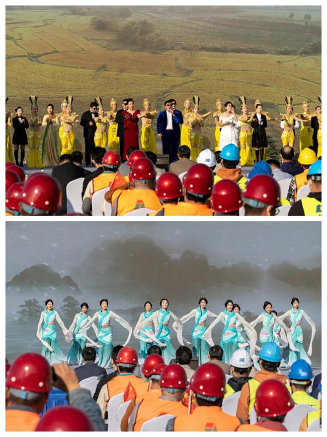 图为演出现场