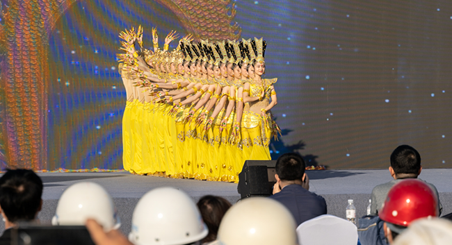 图为演出现场
