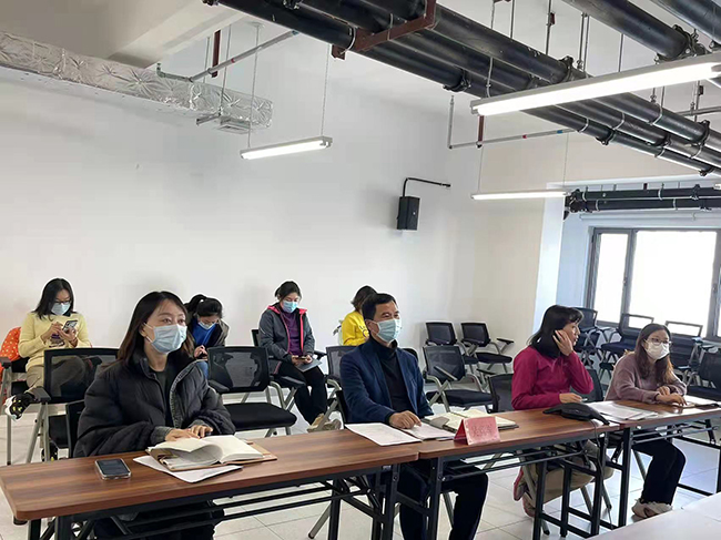 图为冬季项目反兴奋剂管理工作视频会体管中心会场