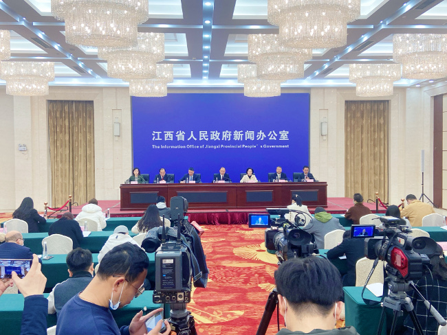 图为发布会现场