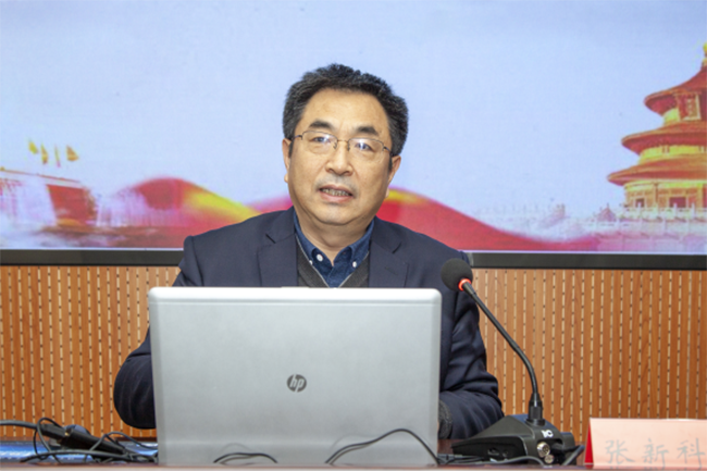 图为宣讲报告会现场