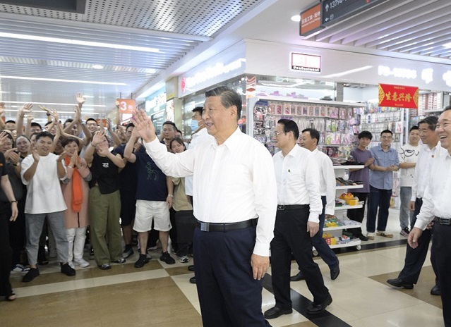 习近平在浙江考察时强调 始终干在实处走在前列勇立潮头 奋力谱写中国式现代化浙江新篇章