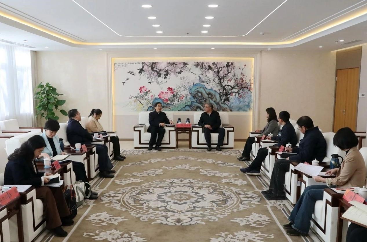 程凯率队拜访民进中央