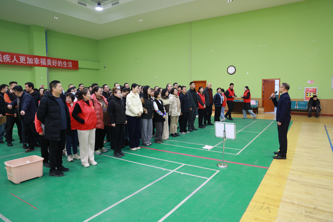 图为迎新春文体活动现场