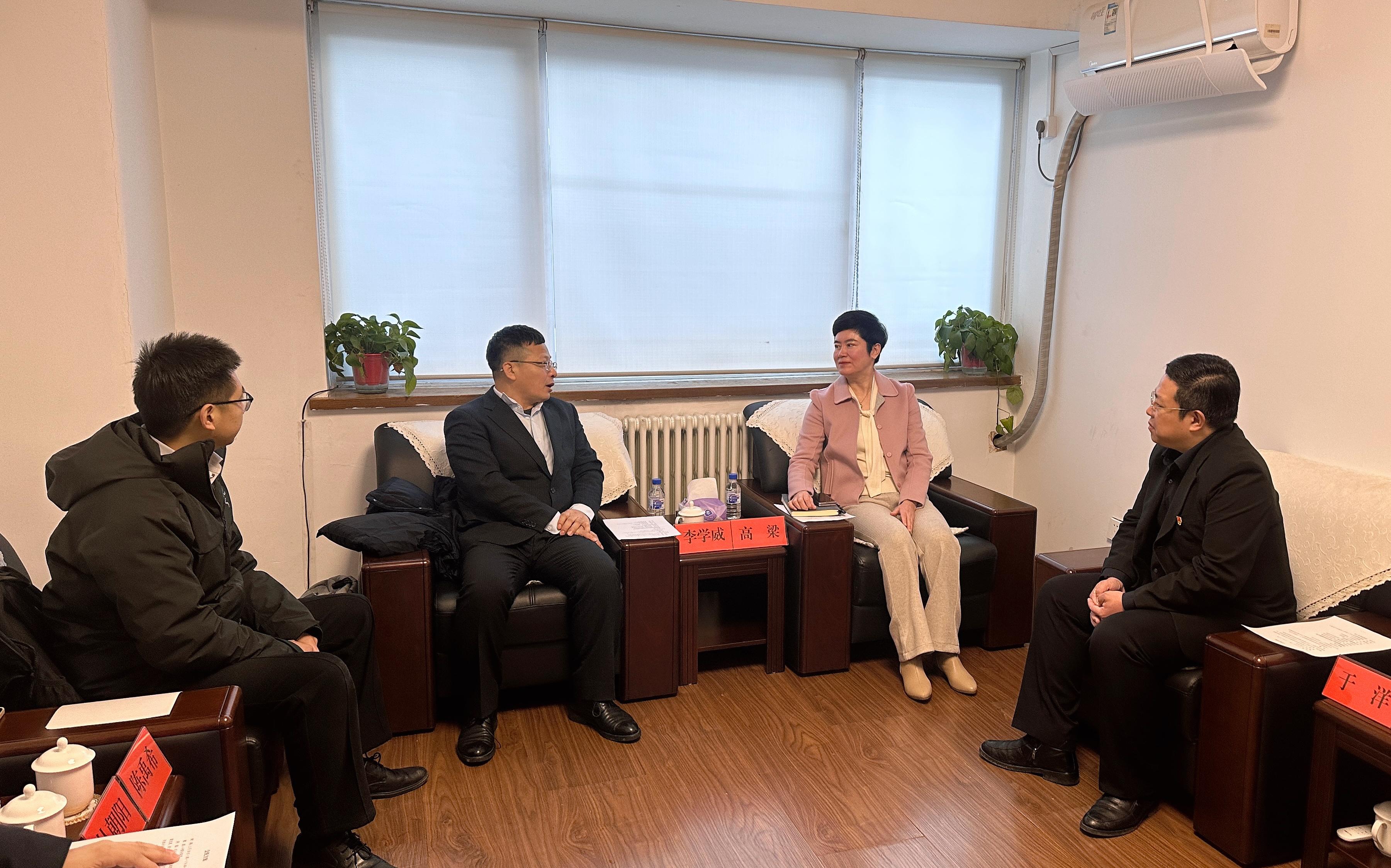 图为会见现场