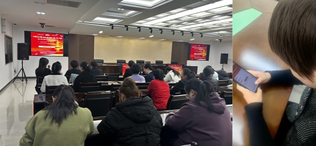 图为线上答题
