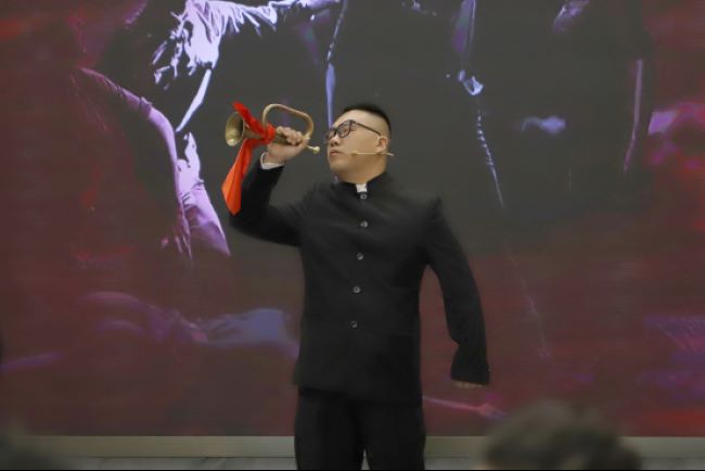图为参赛选手