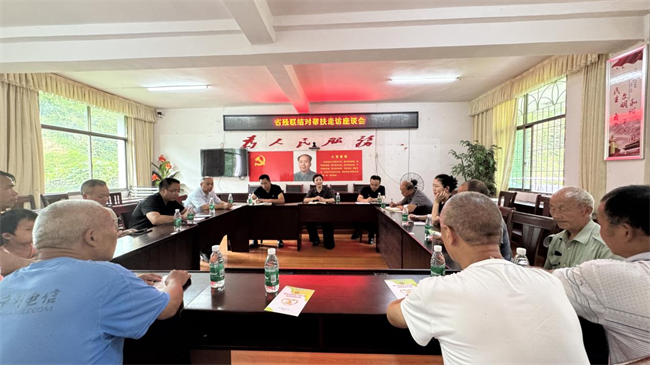 图为座谈会现场