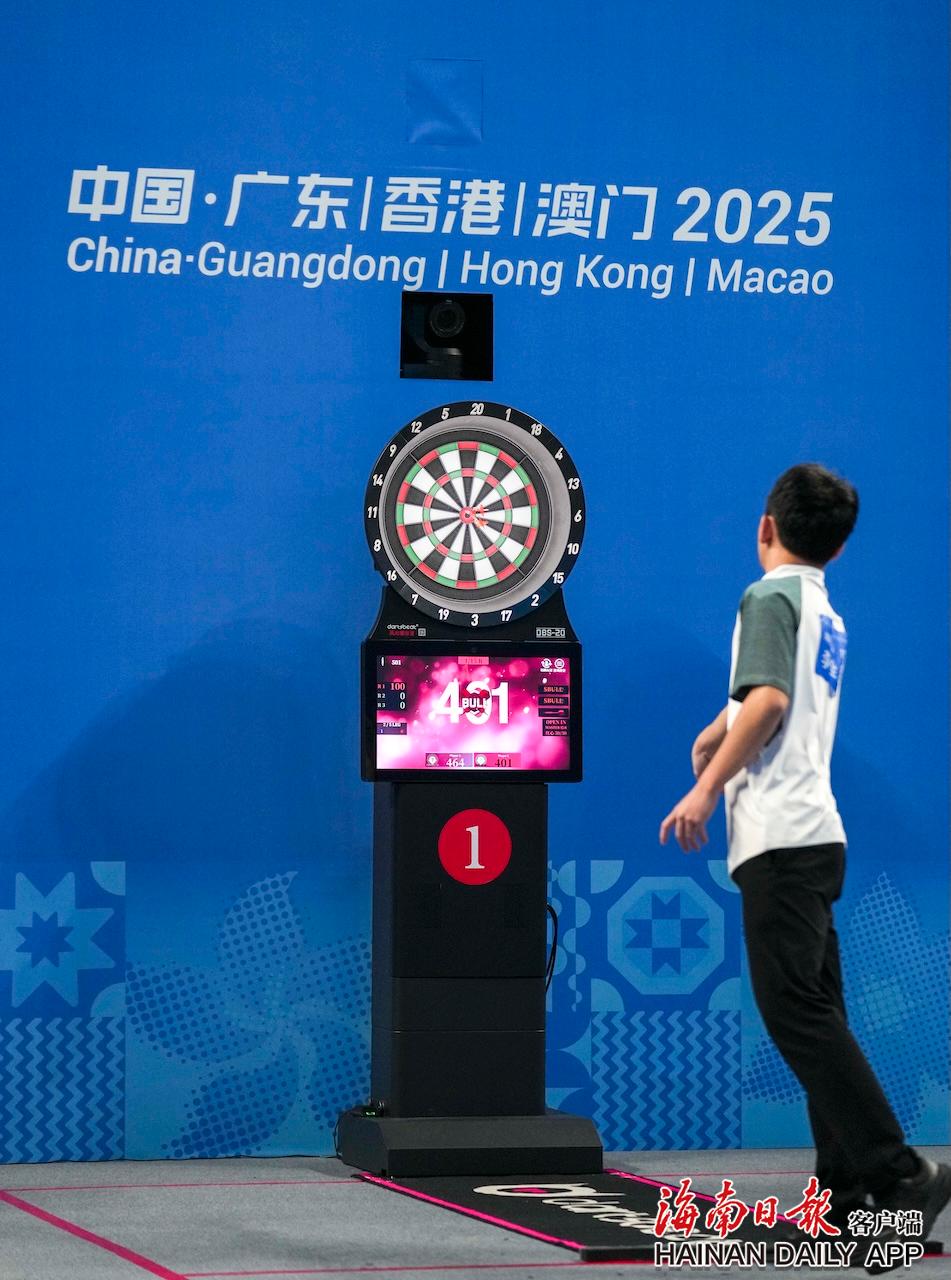 图片为飞镖比赛图片