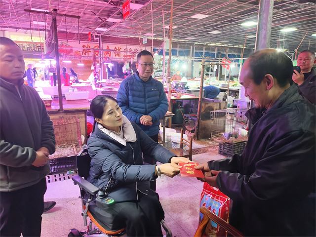 图为走访现场图片