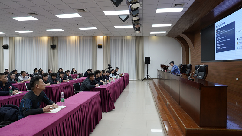 图为媒体采访培训现场