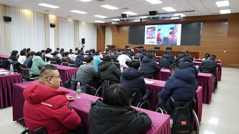 图为媒体采访培训现场