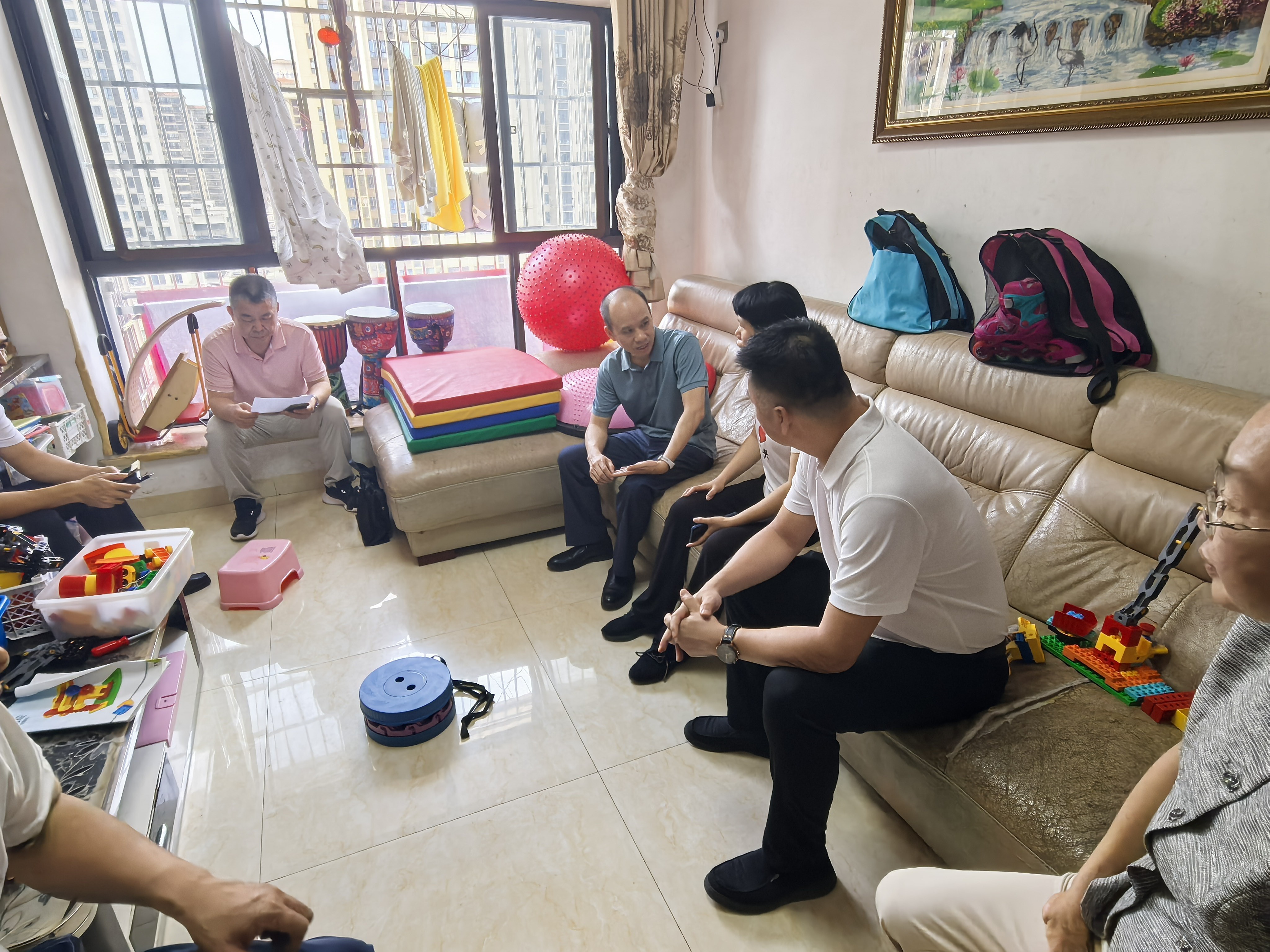 图片为调研现场图片