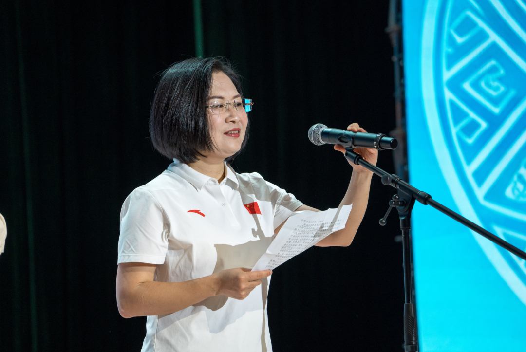 图为黔东南州人民政府副州长王建华为活动致辞