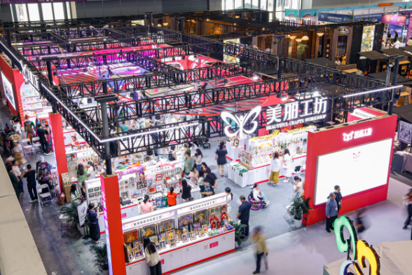 图为文博会展览现场 图为文博会展览现场