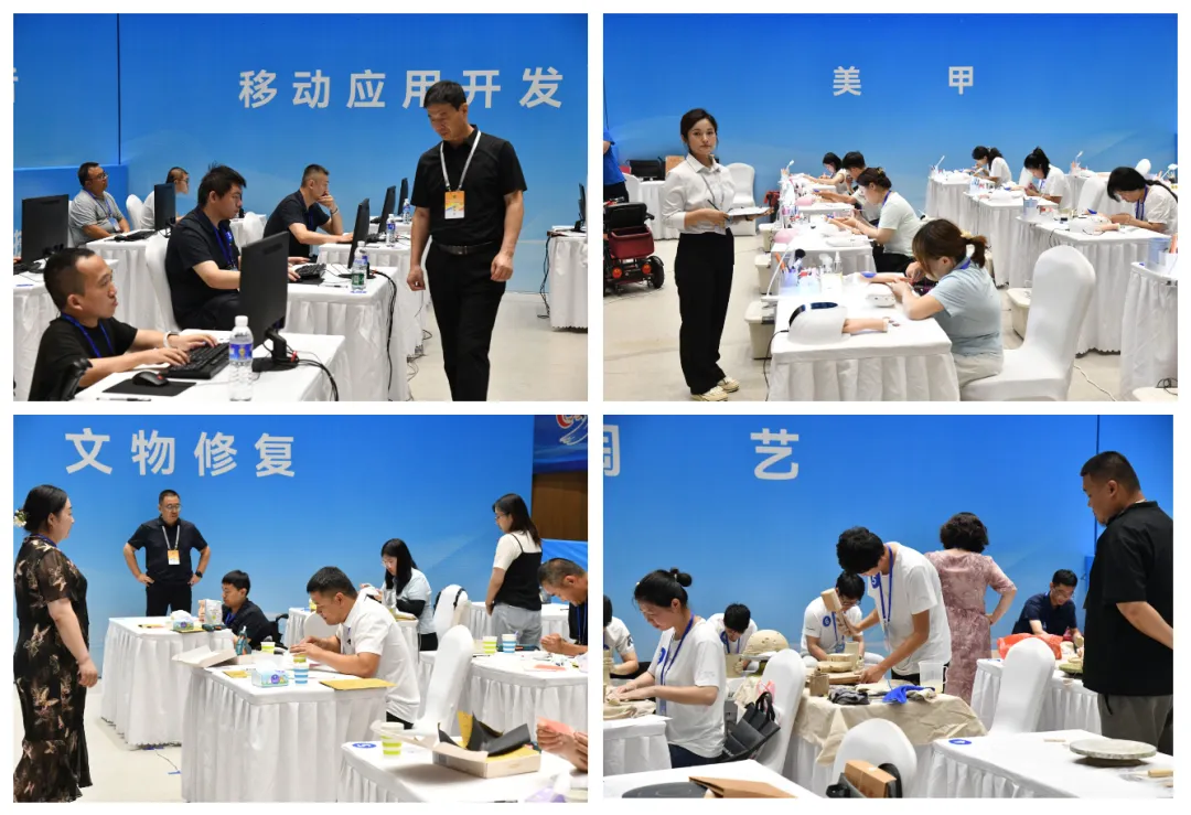 图为比赛现场 图为比赛现场