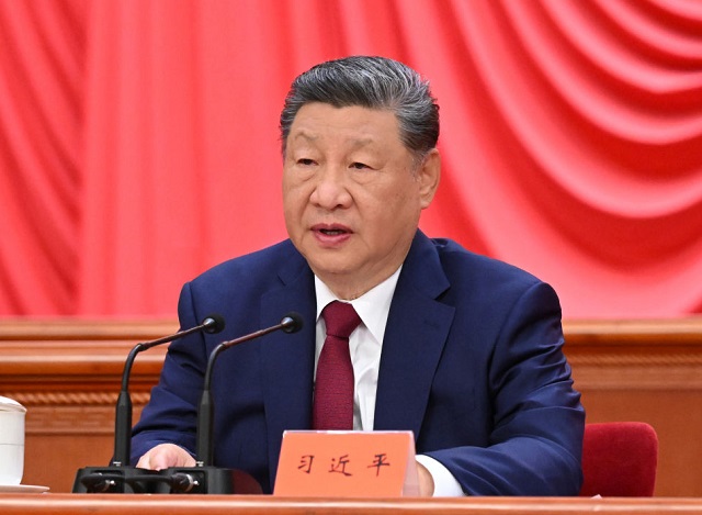 习近平出席纪念中国工农红军长征胜利90周年大会并发表重要讲话