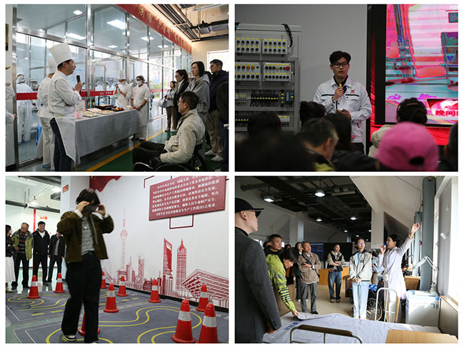 图为实地教学